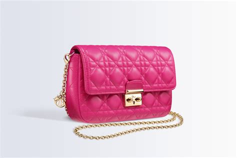 miss dior large pouch price|Dior lambskin bag.